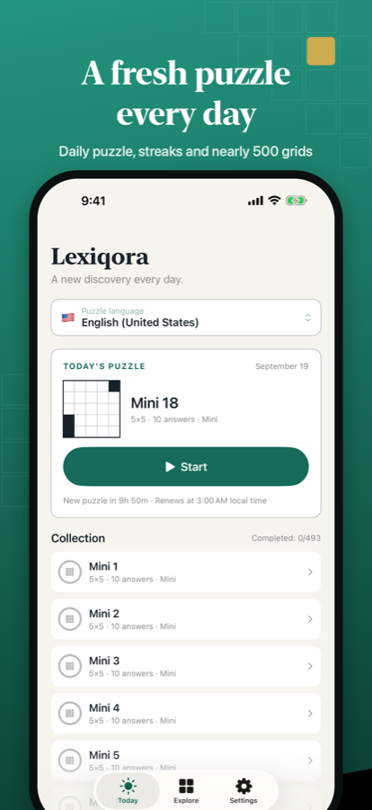 Lexiqora screenshot